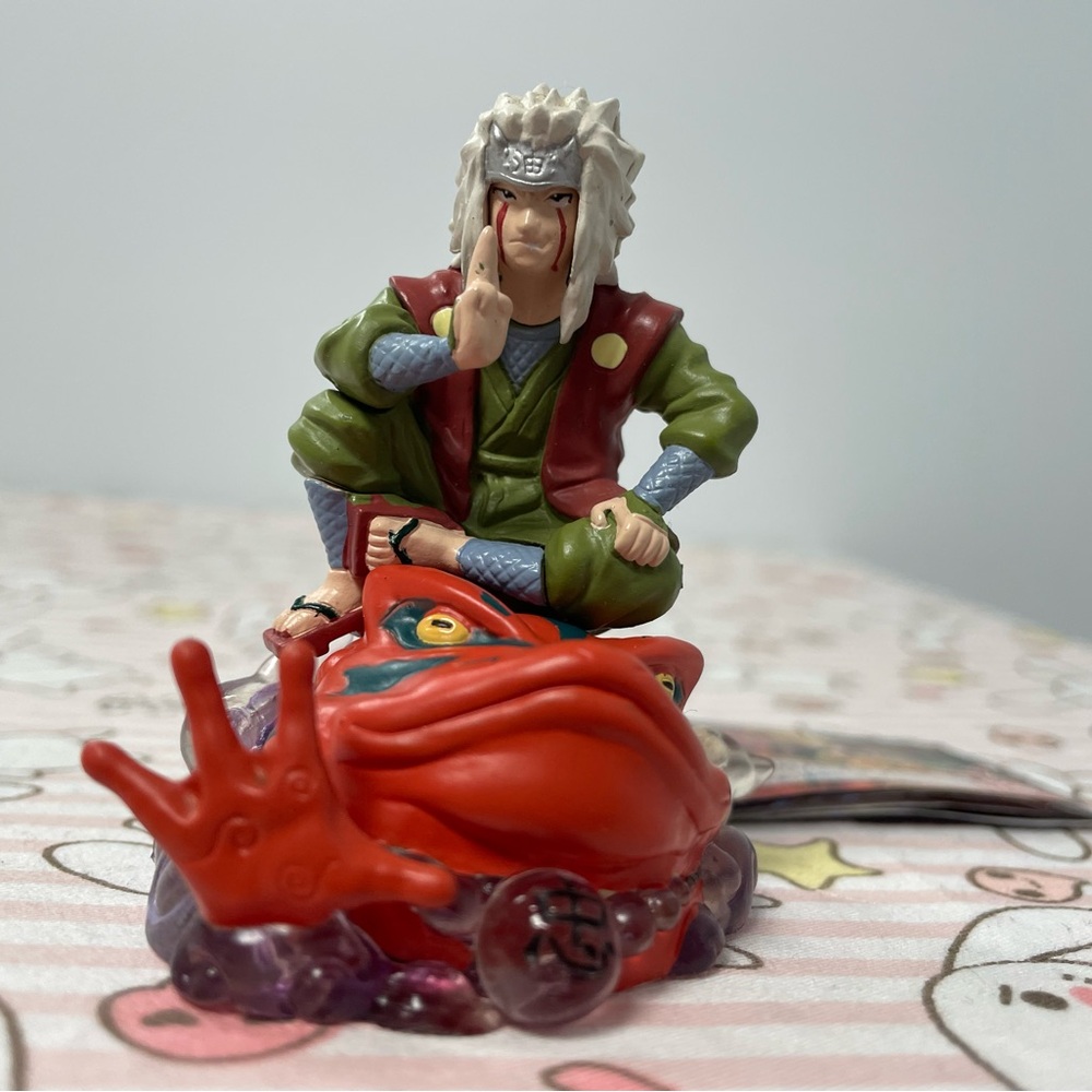 Jiraiya Naruto Real Collection Series 4 Figurine Mini Toy Gashapon 2004